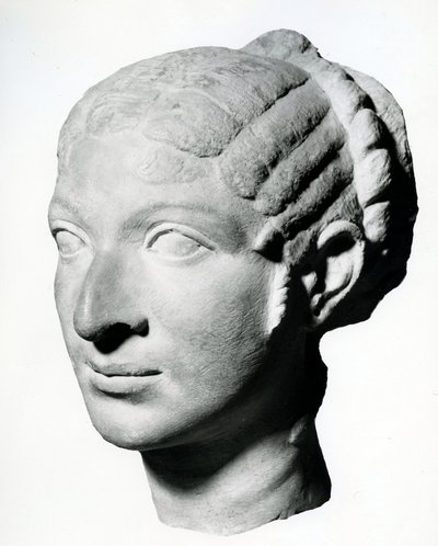 Donna siriana a volte identificata come Cleopatra, I secolo a.C. (scultura) da Greek